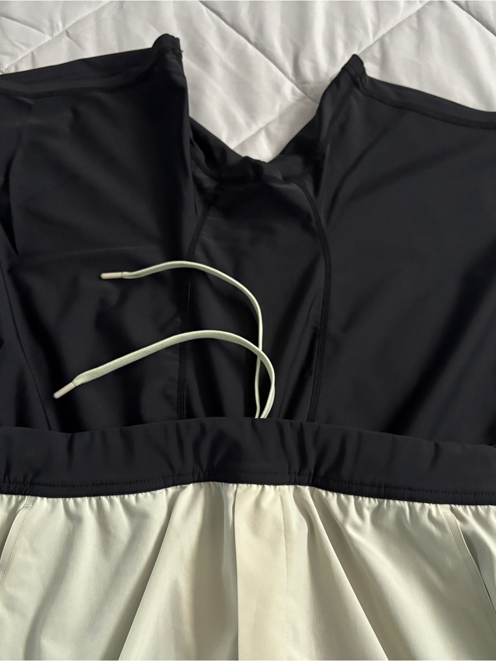 Ten Thousand 7” Interval Short Lined Cream Color - Picture 8 of 8
